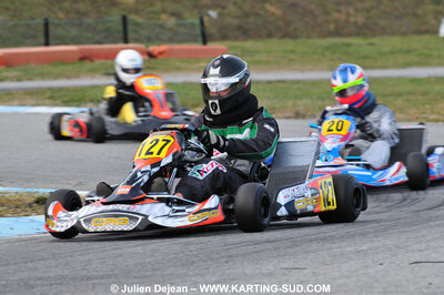 21/02/2010 : 1ère manche du Trophée Vincent Sanchez à Lavelanet (photos Julien Dejean) 2010 — karting