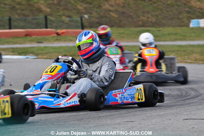 21/02/2010 : 1ère manche du Trophée Vincent Sanchez à Lavelanet (photos Julien Dejean) 2010 — karting