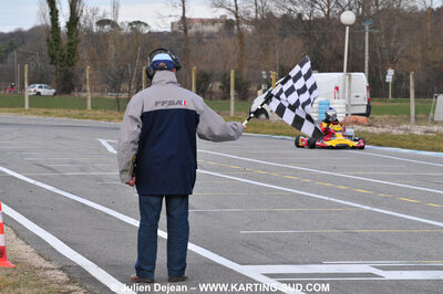 21/02/2010 : 1ère manche du Trophée Vincent Sanchez à Lavelanet (photos Julien Dejean) 2010 — karting