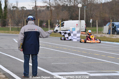 21/02/2010 : 1ère manche du Trophée Vincent Sanchez à Lavelanet (photos Julien Dejean) 2010 — karting