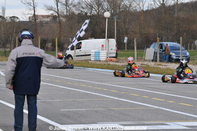 21/02/2010 : 1ère manche du Trophée Vincent Sanchez à Lavelanet (photos Julien Dejean) 2010 — karting