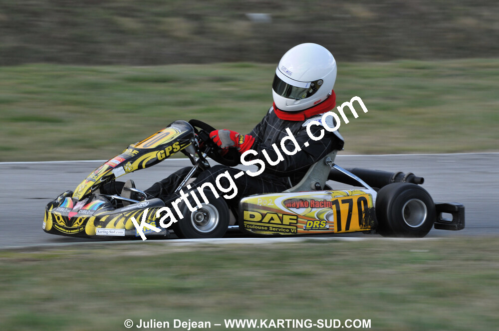 21/02/2010 : 1ère manche du Trophée Vincent Sanchez à Lavelanet (photos Julien Dejean) 2010 — karting
