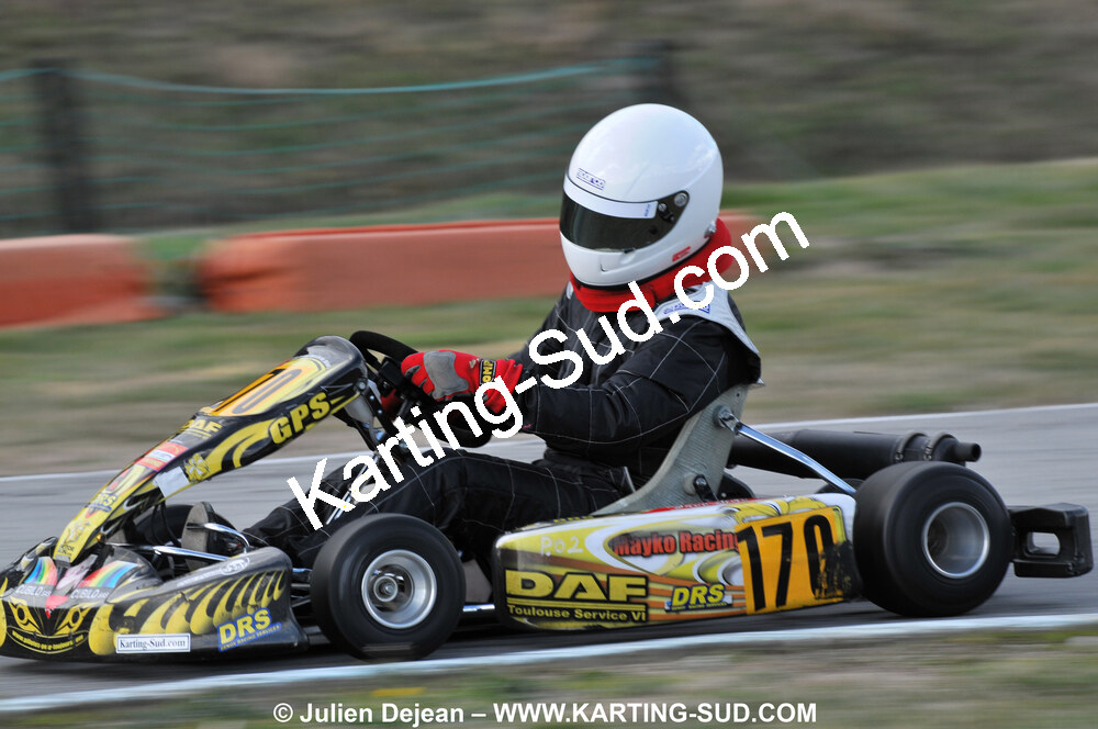21/02/2010 : 1ère manche du Trophée Vincent Sanchez à Lavelanet (photos Julien Dejean) 2010 — karting