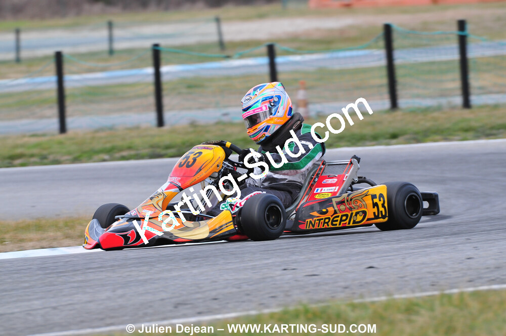 21/02/2010 : 1ère manche du Trophée Vincent Sanchez à Lavelanet (photos Julien Dejean) 2010 — karting