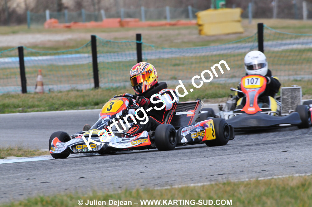 21/02/2010 : 1ère manche du Trophée Vincent Sanchez à Lavelanet (photos Julien Dejean) 2010 — karting