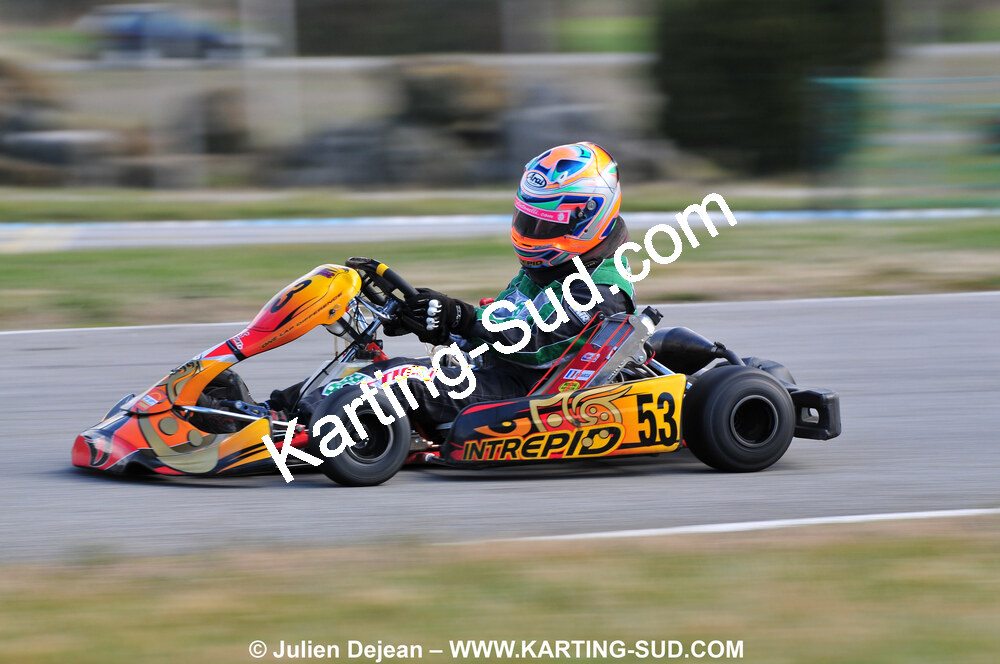 21/02/2010 : 1ère manche du Trophée Vincent Sanchez à Lavelanet (photos Julien Dejean) 2010 — karting