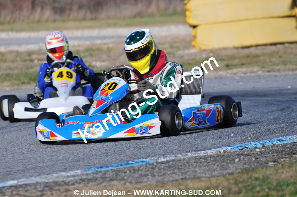 21/02/2010 : 1ère manche du Trophée Vincent Sanchez à Lavelanet (photos Julien Dejean) 2010 — karting