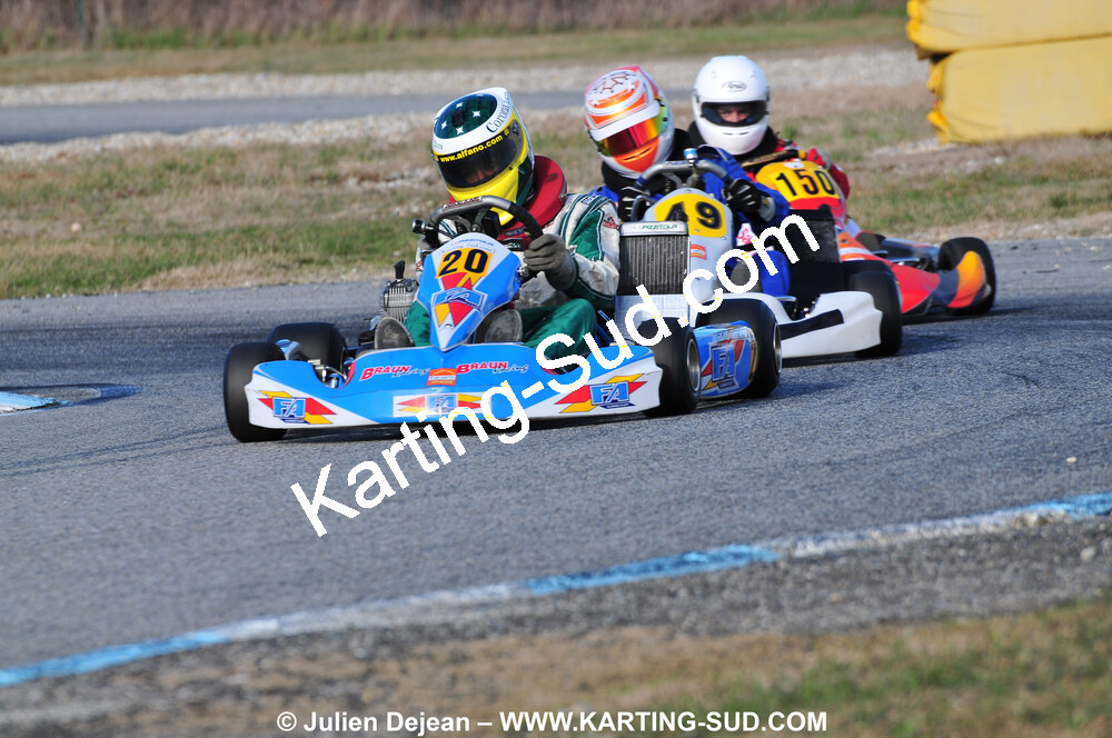 21/02/2010 : 1ère manche du Trophée Vincent Sanchez à Lavelanet (photos Julien Dejean) 2010 — karting