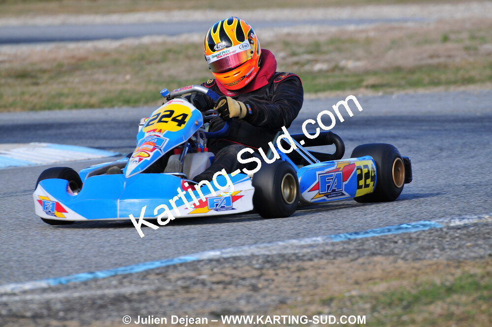 21/02/2010 : 1ère manche du Trophée Vincent Sanchez à Lavelanet (photos Julien Dejean) 2010 — karting