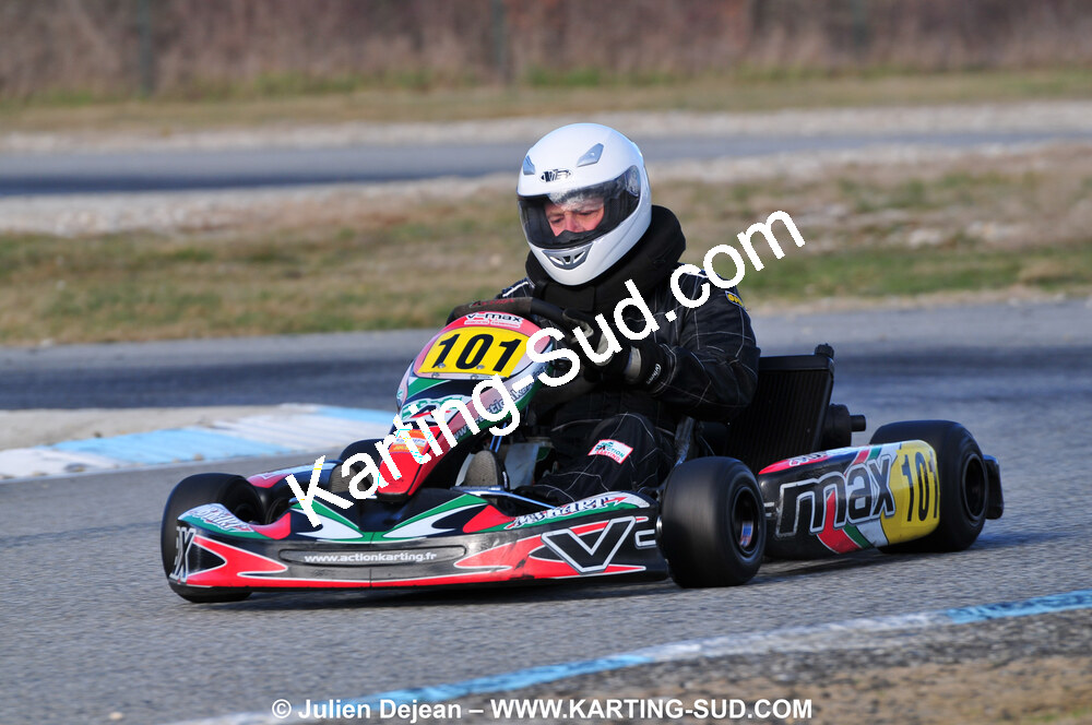 21/02/2010 : 1ère manche du Trophée Vincent Sanchez à Lavelanet (photos Julien Dejean) 2010 — karting