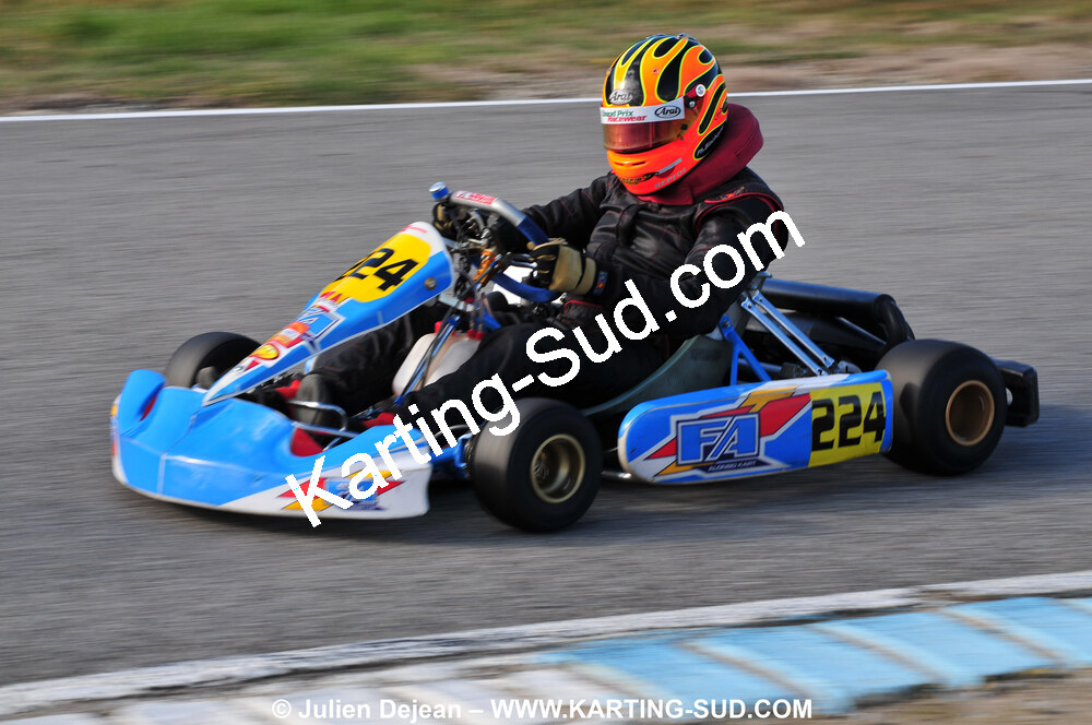 21/02/2010 : 1ère manche du Trophée Vincent Sanchez à Lavelanet (photos Julien Dejean) 2010 — karting