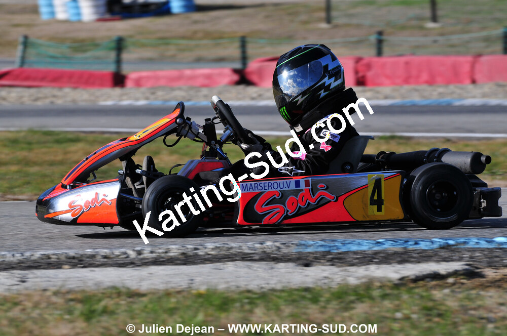 21/02/2010 : 1ère manche du Trophée Vincent Sanchez à Lavelanet (photos Julien Dejean) 2010 — karting