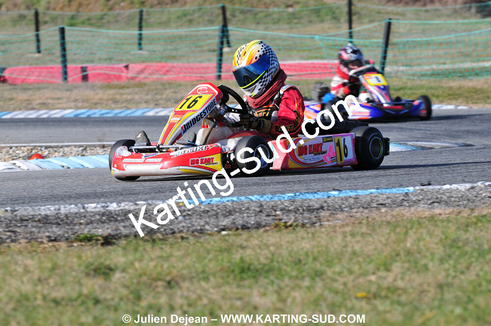 21/02/2010 : 1ère manche du Trophée Vincent Sanchez à Lavelanet (photos Julien Dejean) 2010 — karting