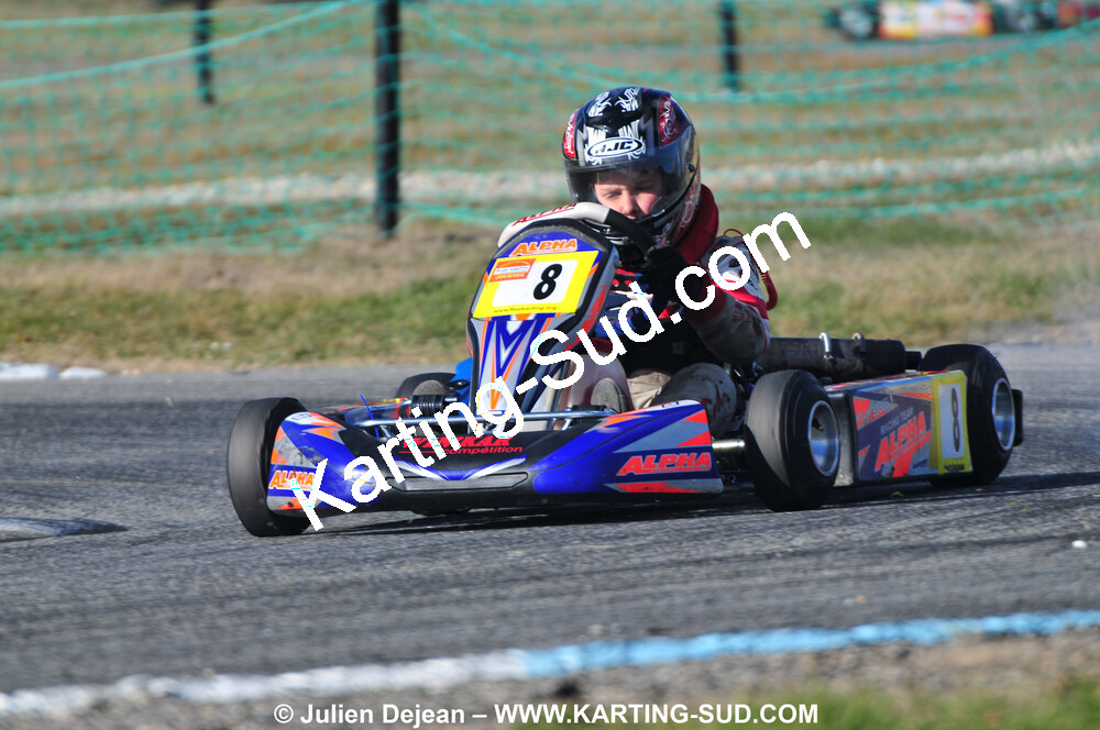 21/02/2010 : 1ère manche du Trophée Vincent Sanchez à Lavelanet (photos Julien Dejean) 2010 — karting