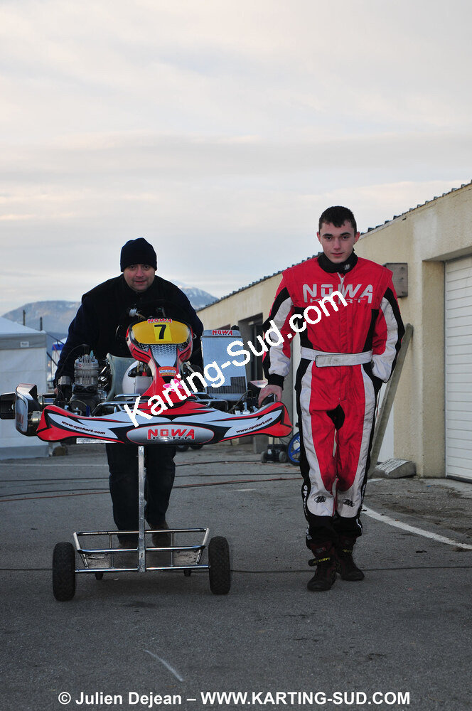 21/02/2010 : 1ère manche du Trophée Vincent Sanchez à Lavelanet (photos Julien Dejean) 2010 — karting