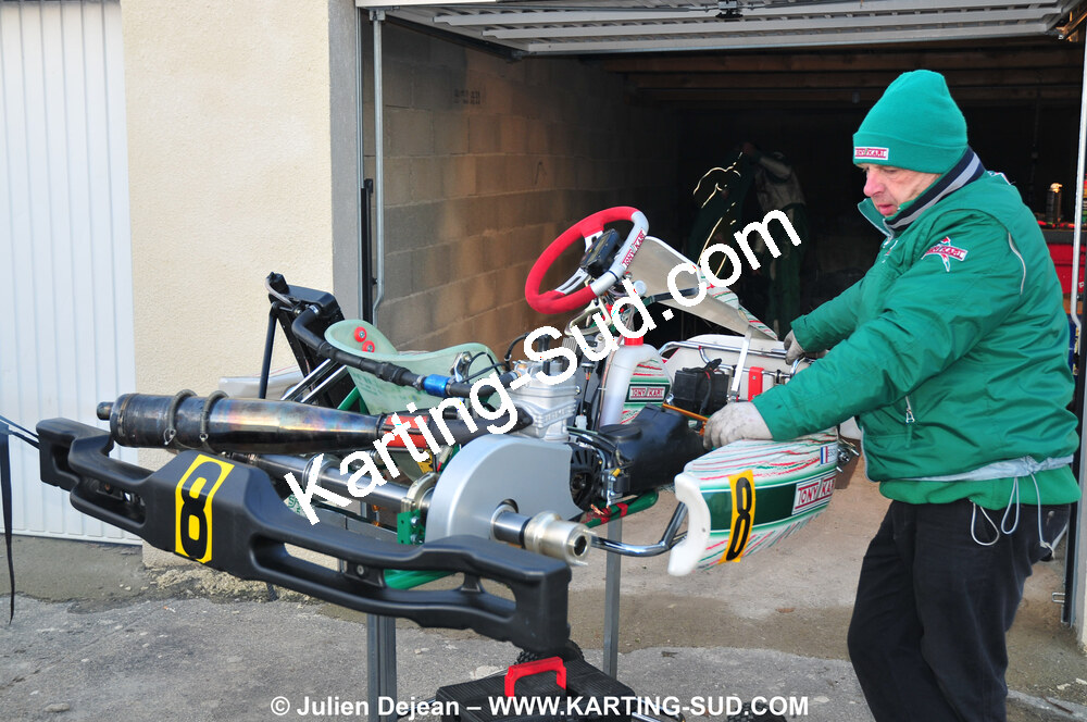 21/02/2010 : 1ère manche du Trophée Vincent Sanchez à Lavelanet (photos Julien Dejean) 2010 — karting