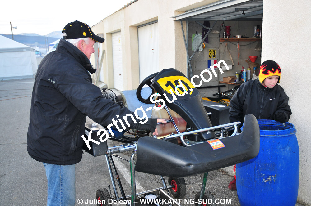 21/02/2010 : 1ère manche du Trophée Vincent Sanchez à Lavelanet (photos Julien Dejean) 2010 — karting