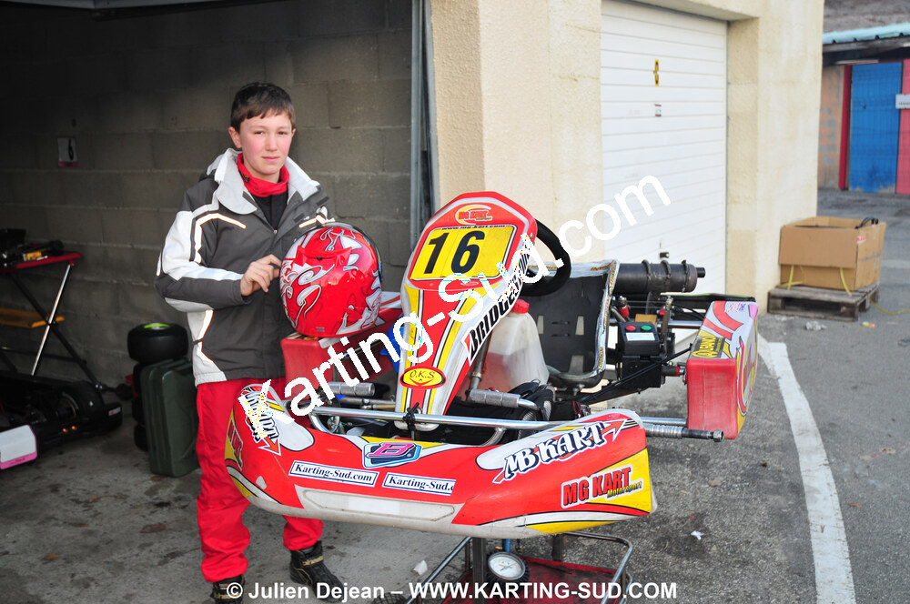 21/02/2010 : 1ère manche du Trophée Vincent Sanchez à Lavelanet (photos Julien Dejean) 2010 — karting