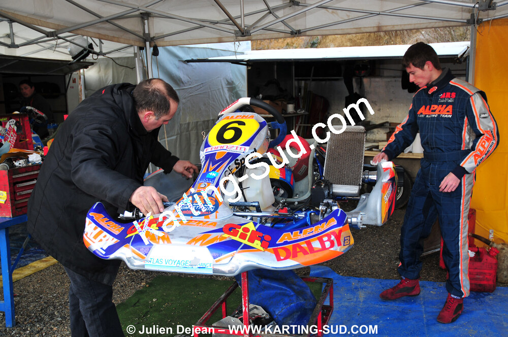 21/02/2010 : 1ère manche du Trophée Vincent Sanchez à Lavelanet (photos Julien Dejean) 2010 — karting