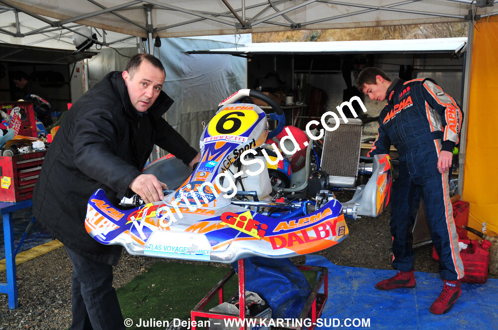 21/02/2010 : 1ère manche du Trophée Vincent Sanchez à Lavelanet (photos Julien Dejean) 2010 — karting
