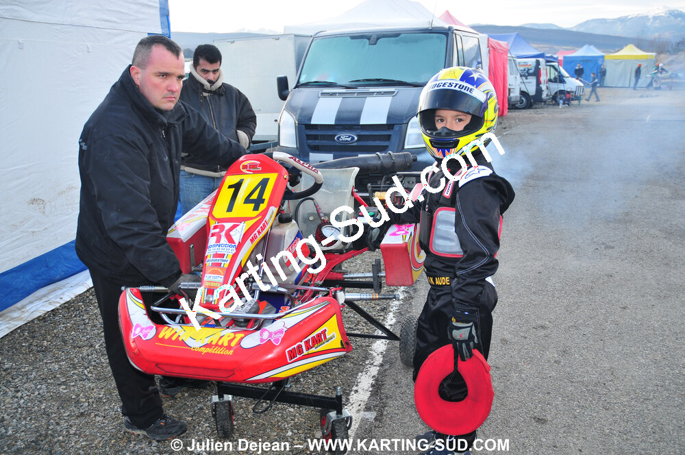 21/02/2010 : 1ère manche du Trophée Vincent Sanchez à Lavelanet (photos Julien Dejean) 2010 — karting