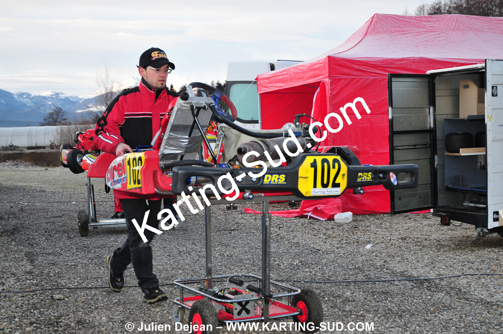 21/02/2010 : 1ère manche du Trophée Vincent Sanchez à Lavelanet (photos Julien Dejean) 2010 — karting