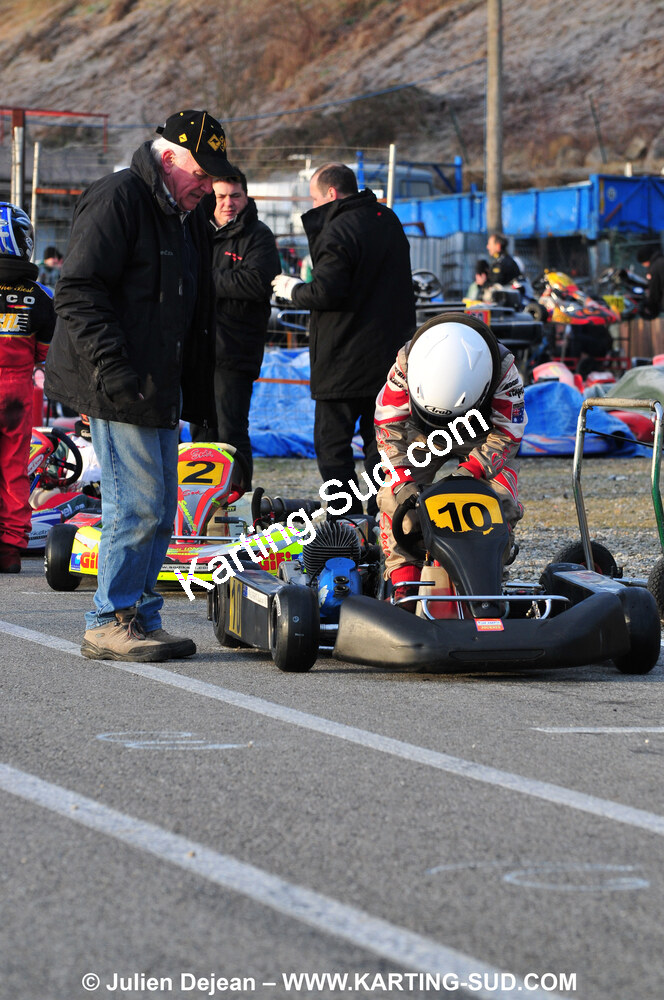 21/02/2010 : 1ère manche du Trophée Vincent Sanchez à Lavelanet (photos Julien Dejean) 2010 — karting