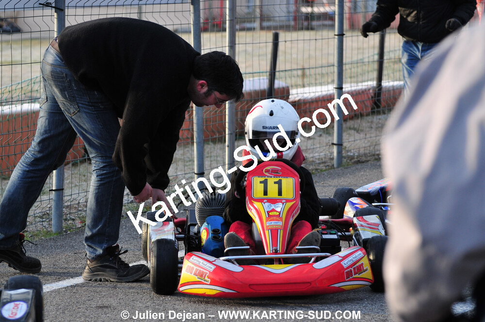 21/02/2010 : 1ère manche du Trophée Vincent Sanchez à Lavelanet (photos Julien Dejean) 2010 — karting