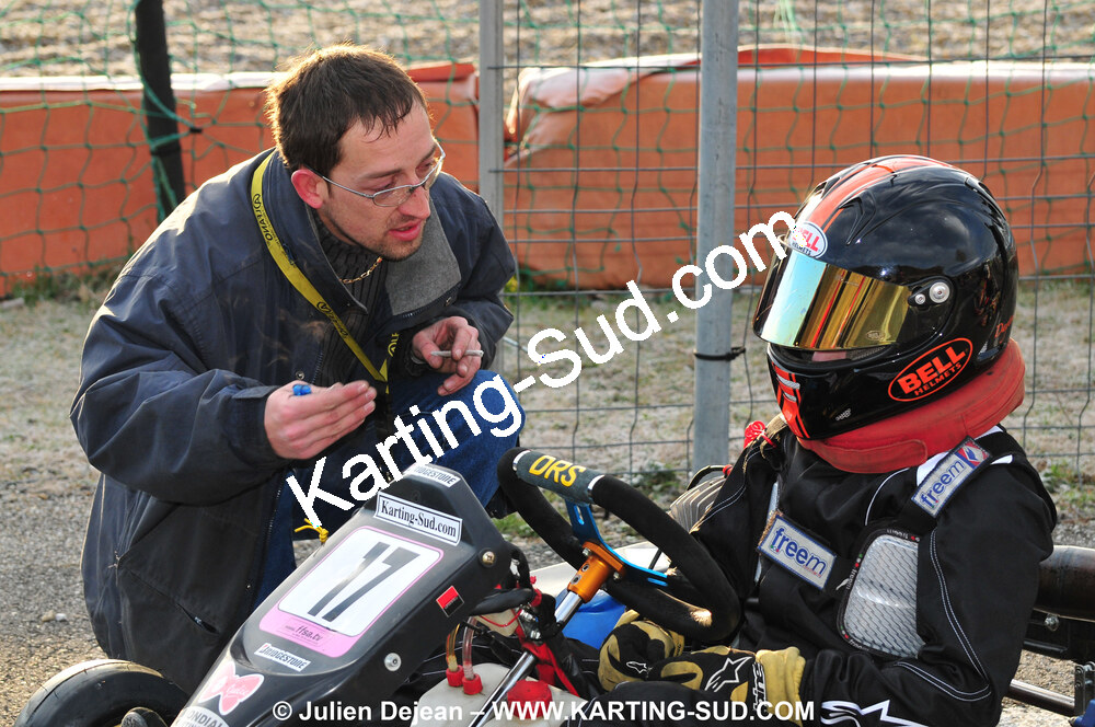 21/02/2010 : 1ère manche du Trophée Vincent Sanchez à Lavelanet (photos Julien Dejean) 2010 — karting