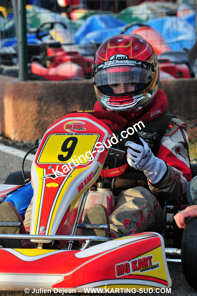 21/02/2010 : 1ère manche du Trophée Vincent Sanchez à Lavelanet (photos Julien Dejean) 2010 — karting