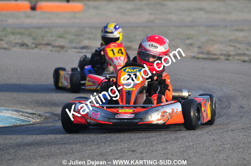 21/02/2010 : 1ère manche du Trophée Vincent Sanchez à Lavelanet (photos Julien Dejean) 2010 — karting