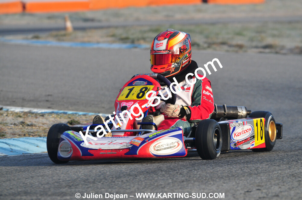 21/02/2010 : 1ère manche du Trophée Vincent Sanchez à Lavelanet (photos Julien Dejean) 2010 — karting