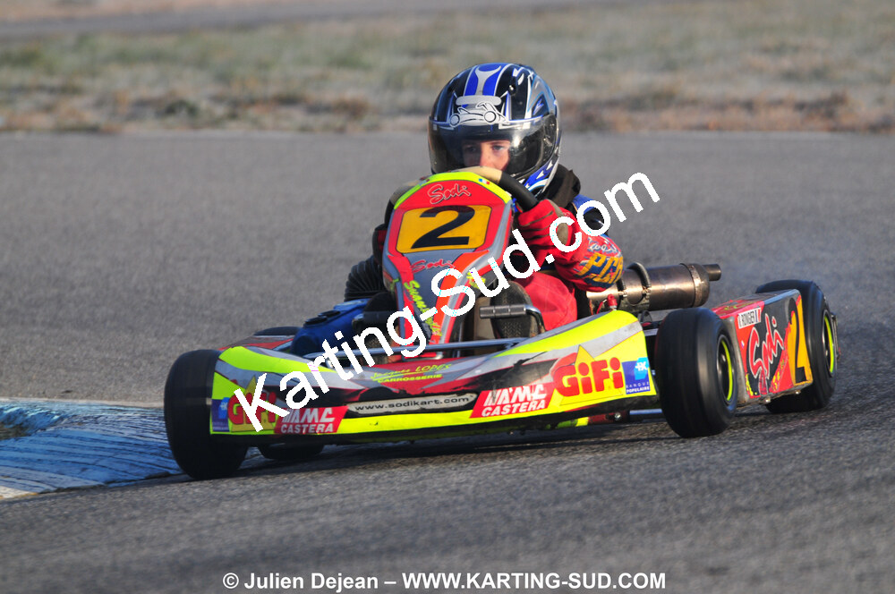 21/02/2010 : 1ère manche du Trophée Vincent Sanchez à Lavelanet (photos Julien Dejean) 2010 — karting