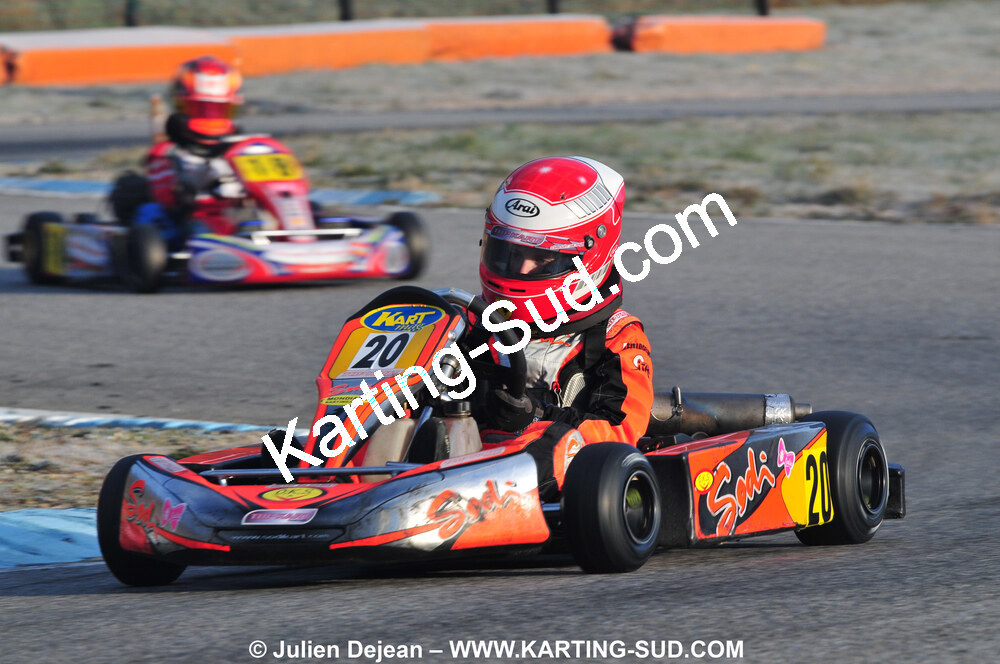 21/02/2010 : 1ère manche du Trophée Vincent Sanchez à Lavelanet (photos Julien Dejean) 2010 — karting