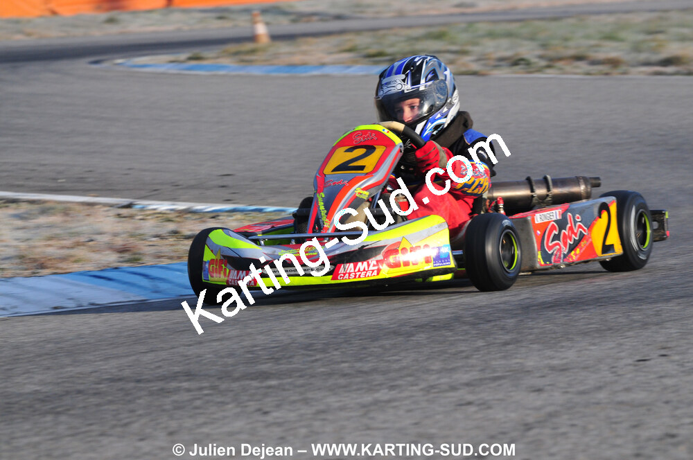 21/02/2010 : 1ère manche du Trophée Vincent Sanchez à Lavelanet (photos Julien Dejean) 2010 — karting