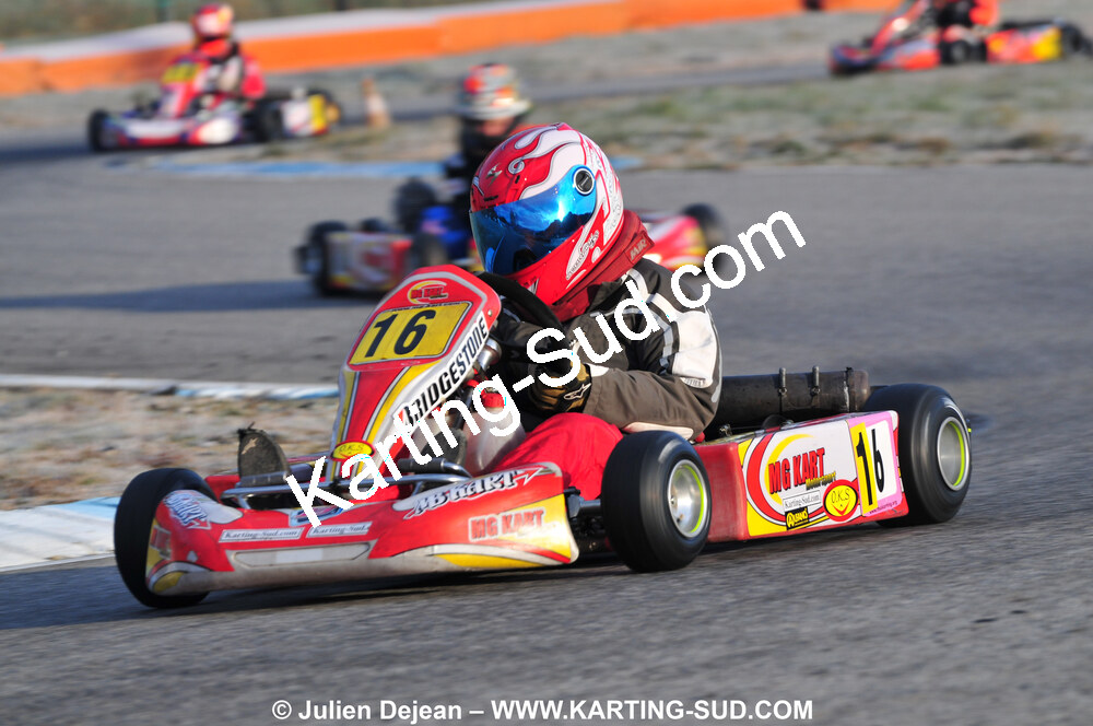 21/02/2010 : 1ère manche du Trophée Vincent Sanchez à Lavelanet (photos Julien Dejean) 2010 — karting
