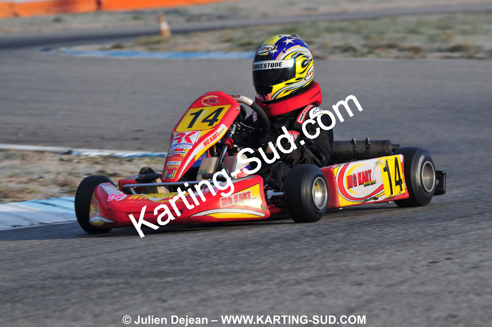 21/02/2010 : 1ère manche du Trophée Vincent Sanchez à Lavelanet (photos Julien Dejean) 2010 — karting