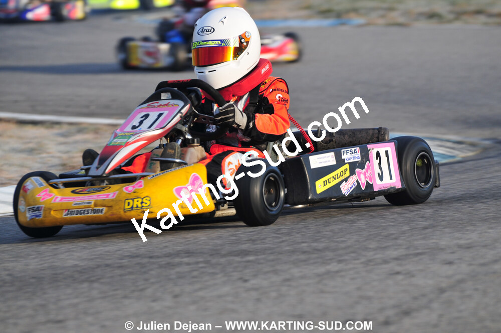 21/02/2010 : 1ère manche du Trophée Vincent Sanchez à Lavelanet (photos Julien Dejean) 2010 — karting