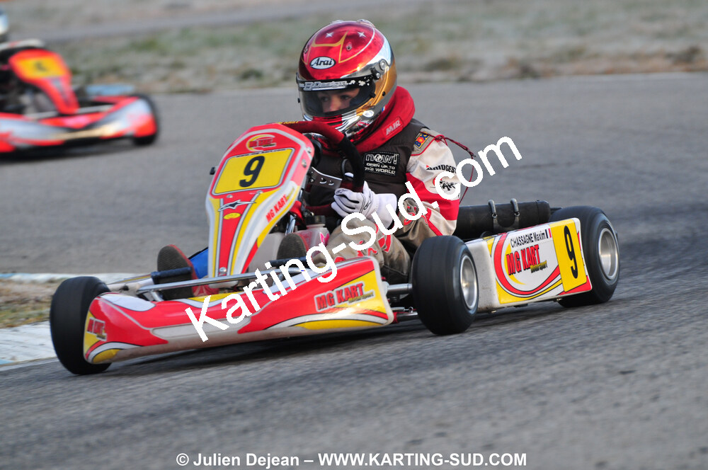 21/02/2010 : 1ère manche du Trophée Vincent Sanchez à Lavelanet (photos Julien Dejean) 2010 — karting