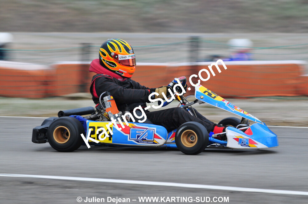 21/02/2010 : 1ère manche du Trophée Vincent Sanchez à Lavelanet (photos Julien Dejean) 2010 — karting