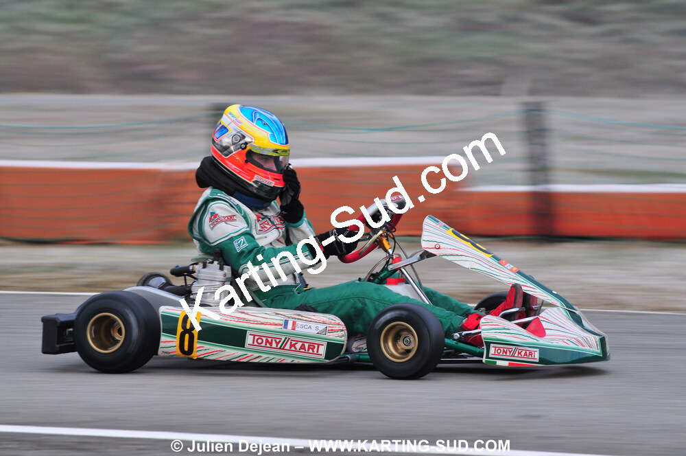 21/02/2010 : 1ère manche du Trophée Vincent Sanchez à Lavelanet (photos Julien Dejean) 2010 — karting