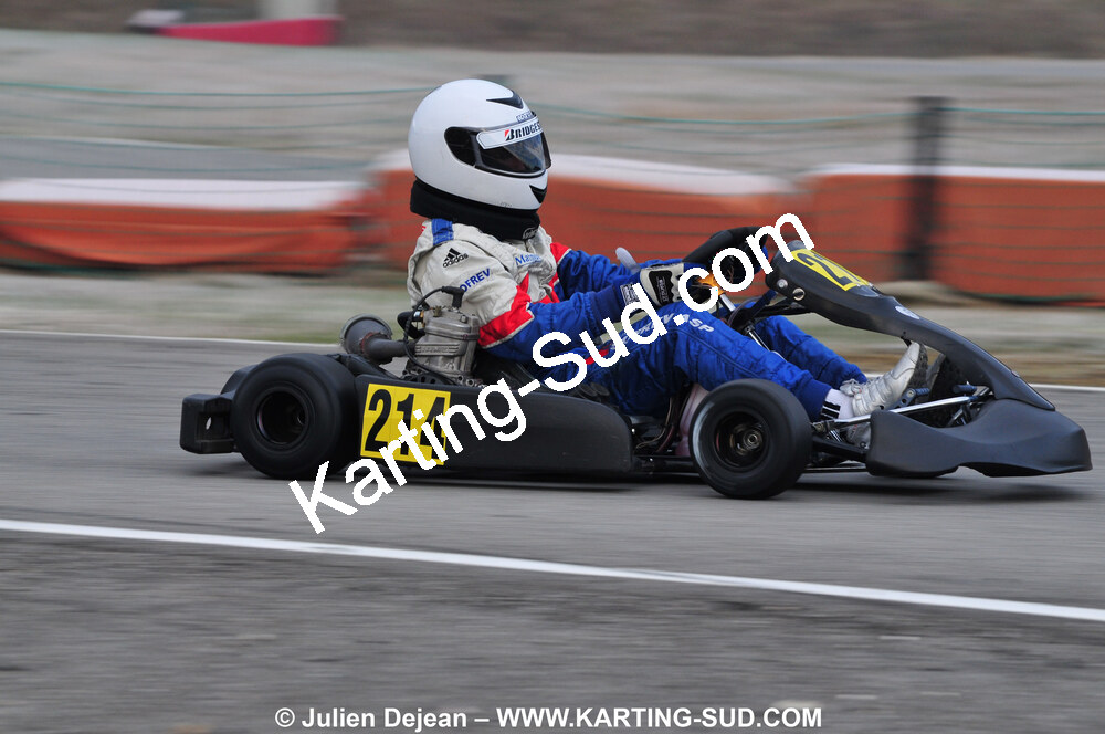 21/02/2010 : 1ère manche du Trophée Vincent Sanchez à Lavelanet (photos Julien Dejean) 2010 — karting