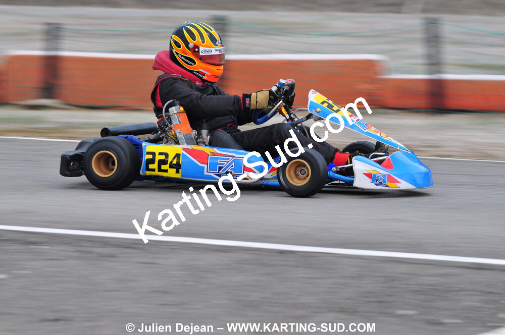 21/02/2010 : 1ère manche du Trophée Vincent Sanchez à Lavelanet (photos Julien Dejean) 2010 — karting