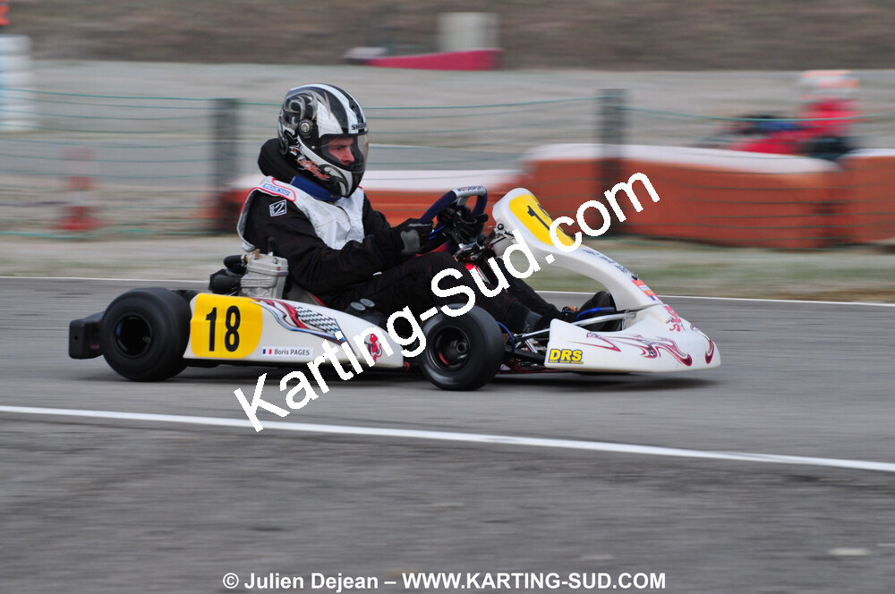 21/02/2010 : 1ère manche du Trophée Vincent Sanchez à Lavelanet (photos Julien Dejean) 2010 — karting