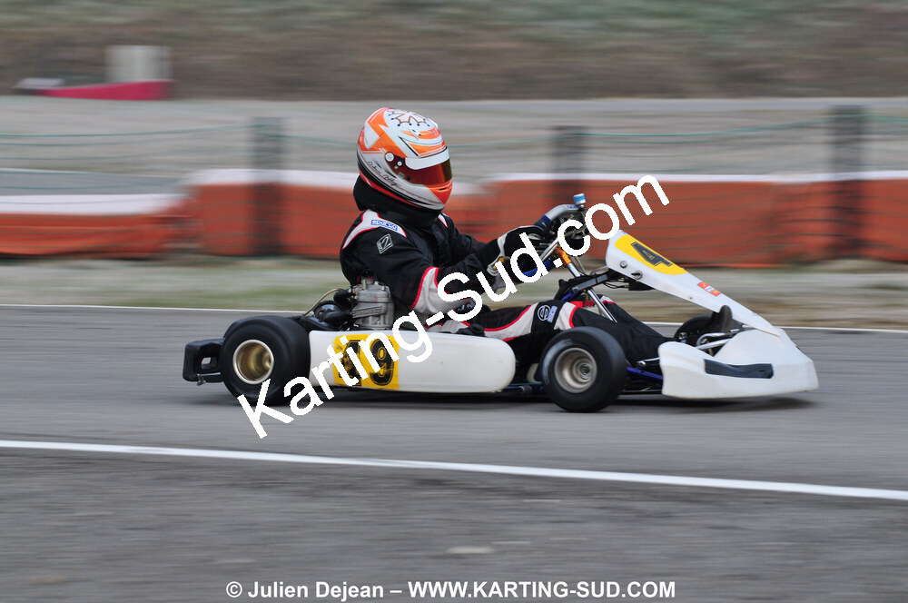 21/02/2010 : 1ère manche du Trophée Vincent Sanchez à Lavelanet (photos Julien Dejean) 2010 — karting