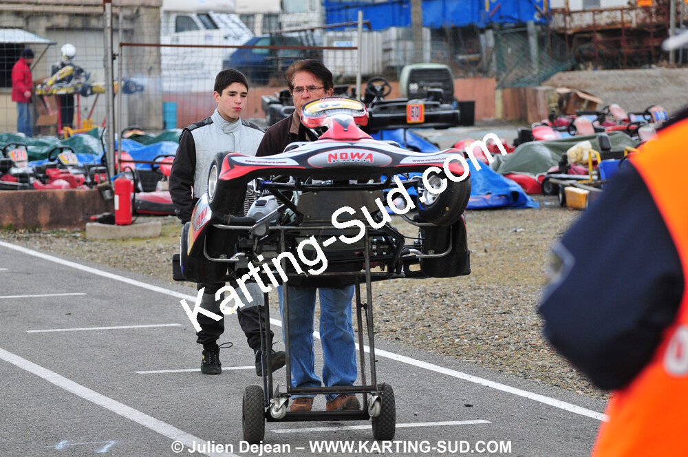 21/02/2010 : 1ère manche du Trophée Vincent Sanchez à Lavelanet (photos Julien Dejean) 2010 — karting