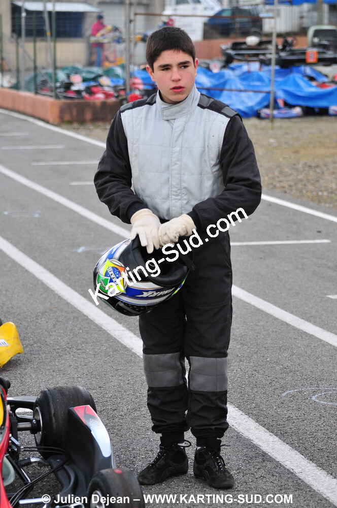 21/02/2010 : 1ère manche du Trophée Vincent Sanchez à Lavelanet (photos Julien Dejean) 2010 — karting