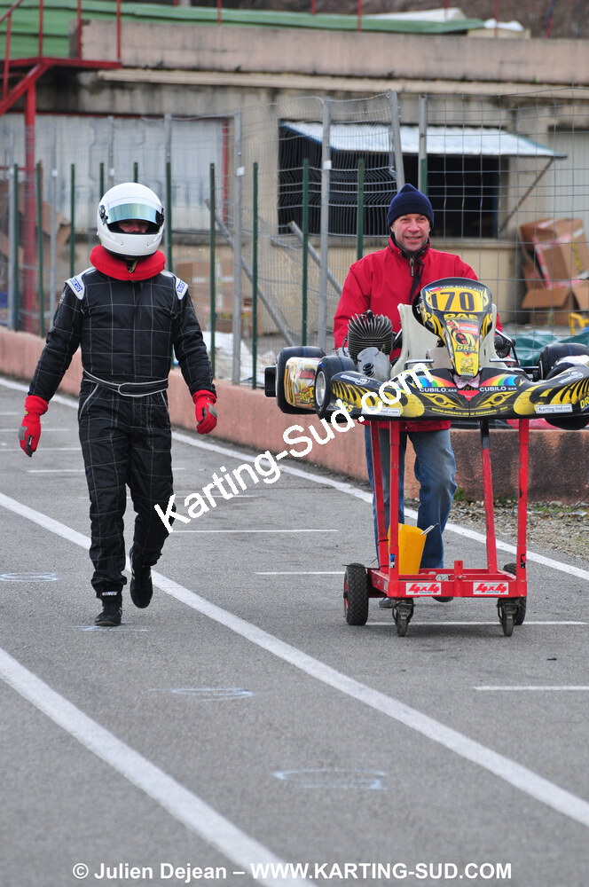 21/02/2010 : 1ère manche du Trophée Vincent Sanchez à Lavelanet (photos Julien Dejean) 2010 — karting
