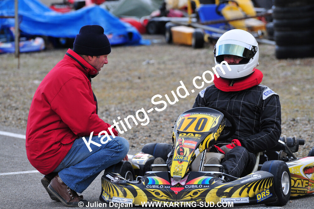 21/02/2010 : 1ère manche du Trophée Vincent Sanchez à Lavelanet (photos Julien Dejean) 2010 — karting