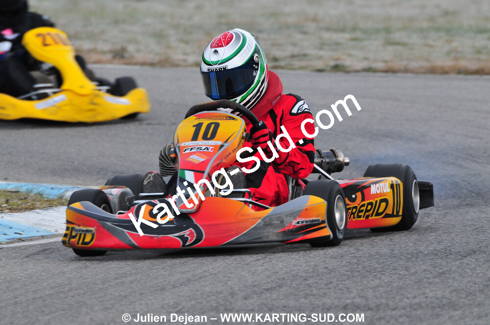 21/02/2010 : 1ère manche du Trophée Vincent Sanchez à Lavelanet (photos Julien Dejean) 2010 — karting